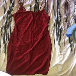 ❗️Silk Red mini dress💃🏼❗️